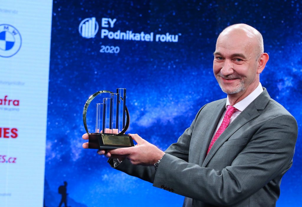 Ocenění - EY Podnikatel roku 2020